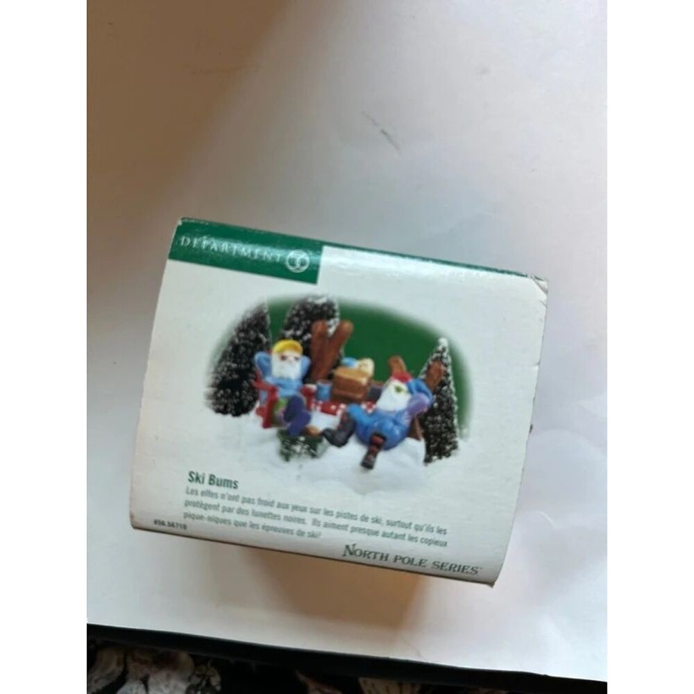 Department 56 North Pole Series Ski Bums Heritage Village